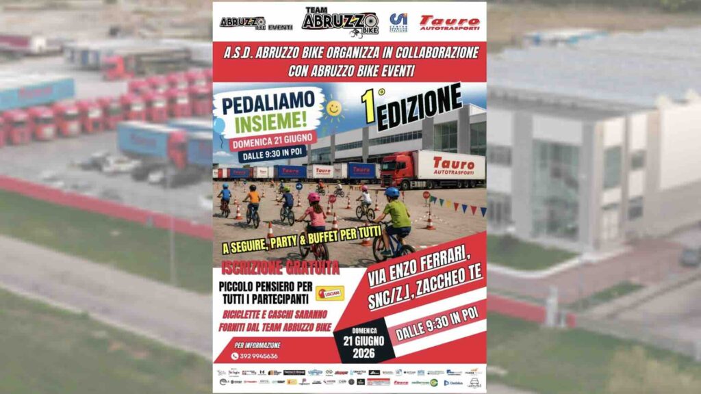 Pedaliamo Insieme Tauro Autotrasporti promuove la mobilità e la sicurezza stradale per le nuove generazioni